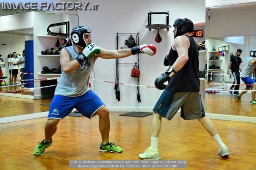 2019-05-30 Milano - pound4pound boxe gym 2453 Paolo Freggia vs Federico Dionigi